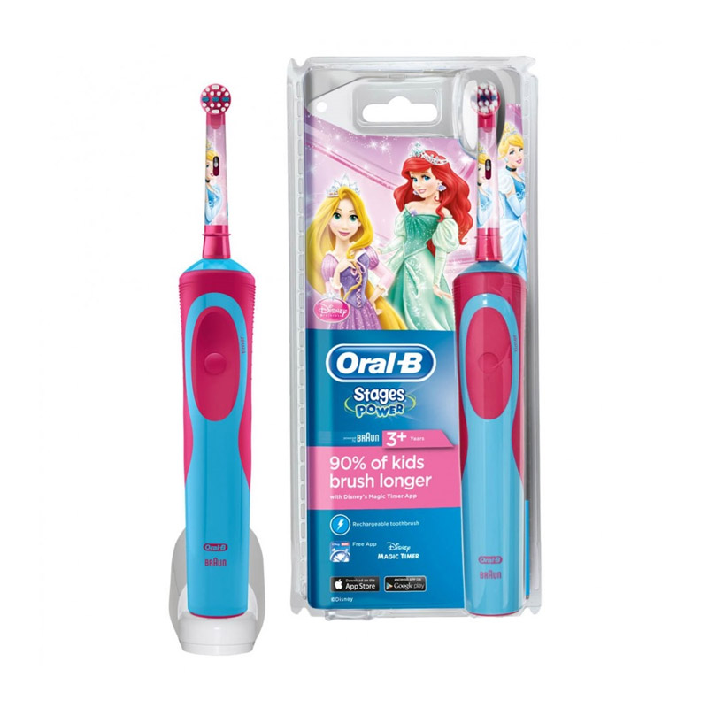 Ηλεκτρική Οδοντόβουρτσα Oral-b με Μπαταρία Princess OLB-PRN-BRS