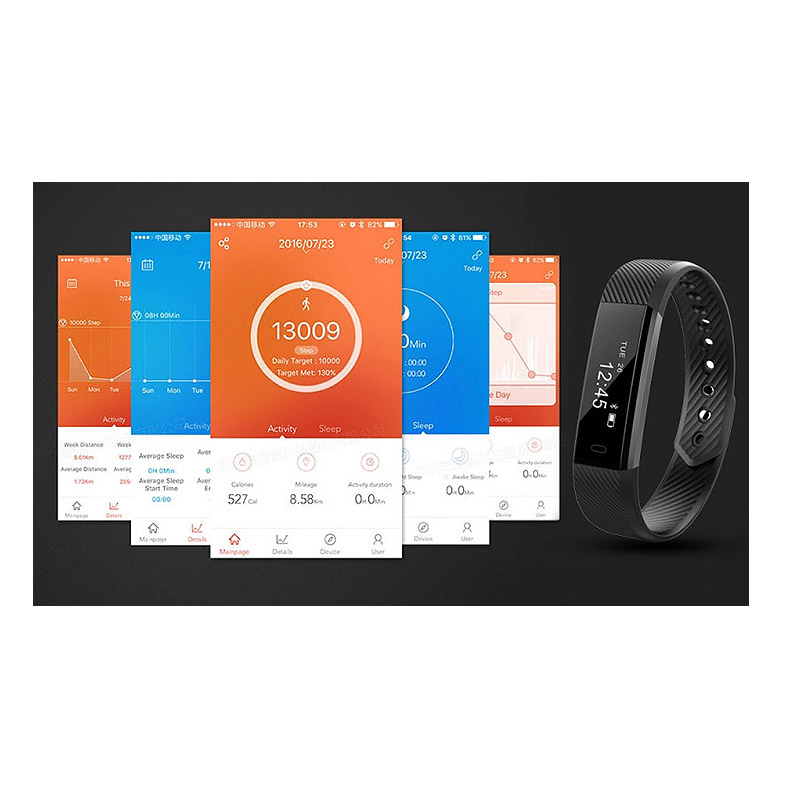 Ρολόι Fitness Tracker Aquarius AQFW02 με Οθόνη Αφής Χρώματος Μπλε R140199