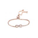 Βραχιόλι Infinity Philip Jones με Κρύσταλλα Swarovski®