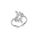 Δαχτυλίδι με Σχέδιο Φύλλο Philip Jones με Κρύσταλλα Swarovski®