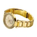 Γυναικείο Ρολόι Χρώματος Χρυσό με Μεταλλικό Μπρασελέ και Κρύσταλλα Swarovski® Timothy Stone E-012-ALGD
