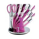 Σετ 9 Μαχαιριών Imperial Collection Χρώματος Ροζ IM-KST2 PINK
