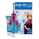 Ηλεκτρική Οδοντόβουρτσα Oral-b για Παιδιά Disney Frozen με Δώρο Οδοντόκρεμα Pro-Expert Stages OLB-FRZVIT-BRS