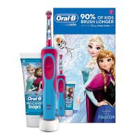Ηλεκτρική Οδοντόβουρτσα Oral-b για Παιδιά Disney Frozen με Δώρο Οδοντόκρεμα Pro-Expert Stages OLB-FRZVIT-BRS