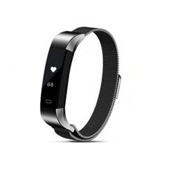 Ρολόι Fitness Tracker Aquarius με Μετρητή Καρδιακών Παλμών Χρώματος Γκρι R158038