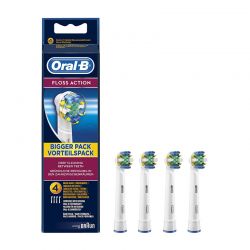 Ανταλλακτικά Βουρτσάκια Oral-b Floss Action για Οδοντόβουρτσες 4τμχ. OLB-FLS-HDS