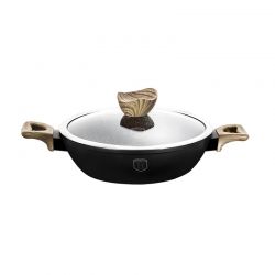 Ρηχή Κατσαρόλα με Γυάλινο Καπάκι Berlinger Haus 28 cm BH-1738 Ebony Line