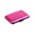 Ανθεκτικό πορτοφόλι αλουμινίου με RFID προστασία ασφαλείας χρώματος ροζ